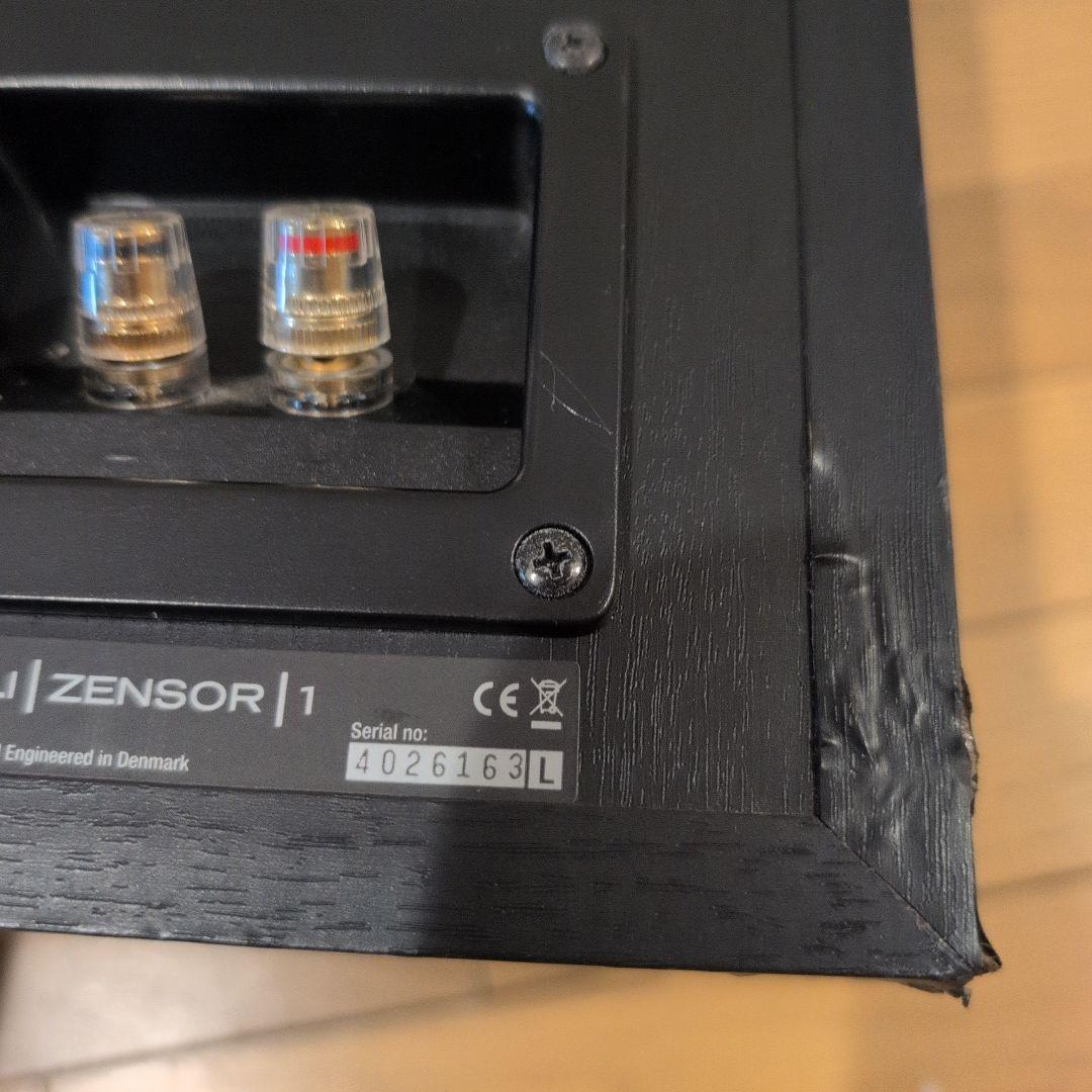 定番 人気 DALI ZENSOR 1 センソール1 ブラック ブックシェルフ