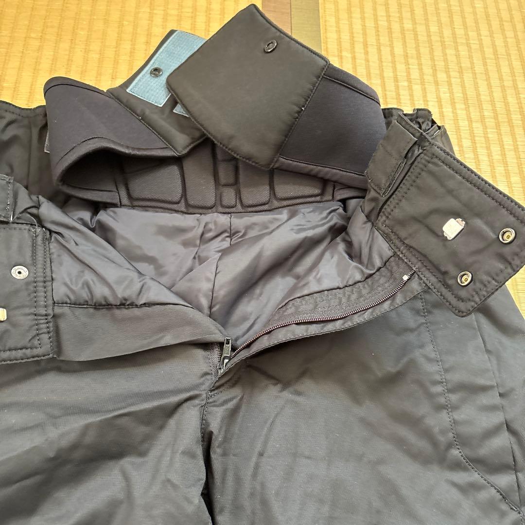 Goldwin スキーウェア ブラック/イエロー/サイズ上M下L