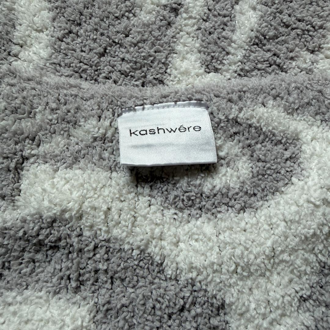 カシウエア KASHWERE ブランケット DAMASK ダマスク グレー