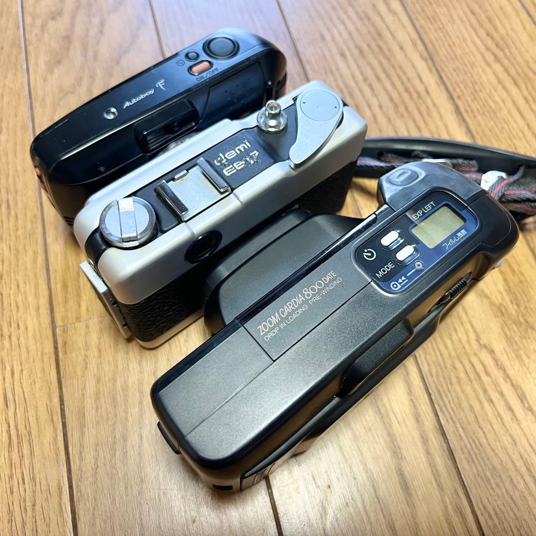 フィルムカメラ6台まとめ売り　Canon Autoboy 【動作未確認】