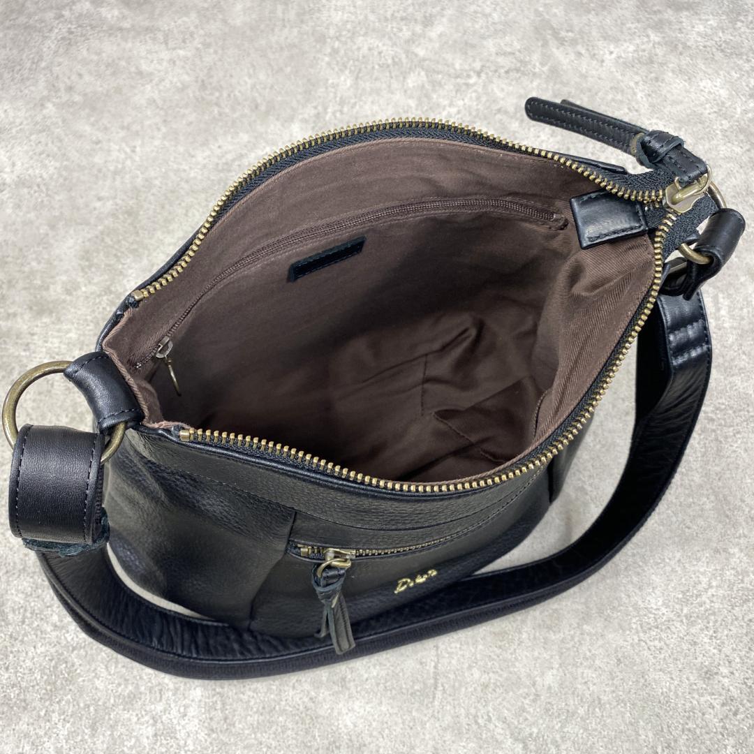【極美品】 DAKOTA ダコタ ルーチェ 日本製 牛革 ショルダーバッグ