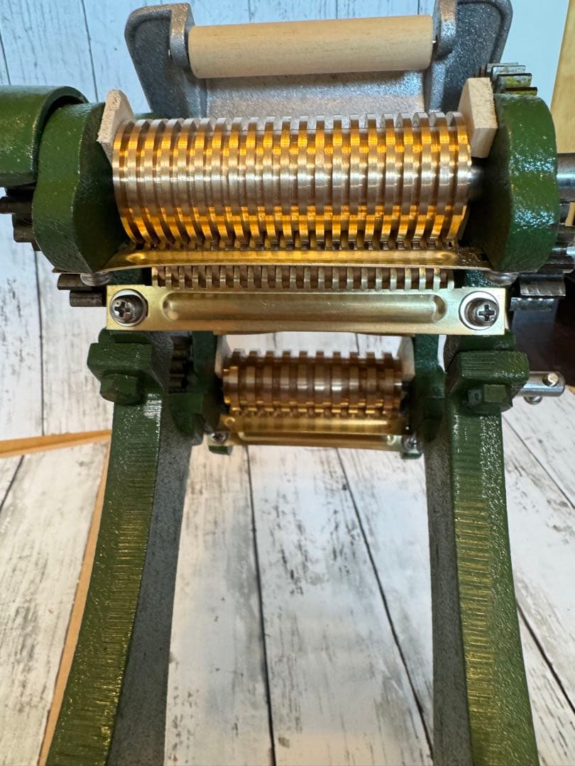 小野式製麺機1号型最終モデル2.2mm&4.2mm両刃タイプ