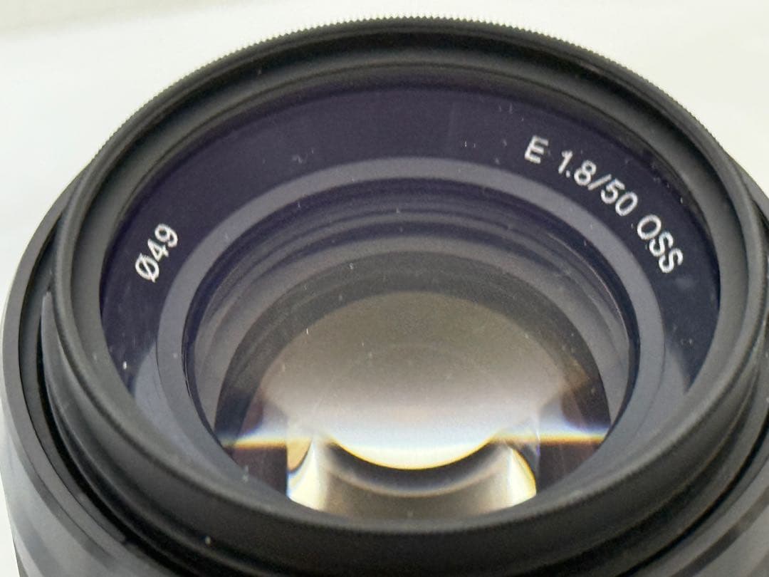 SONY Eマウントレンズ 50mm F1.8 OSS
