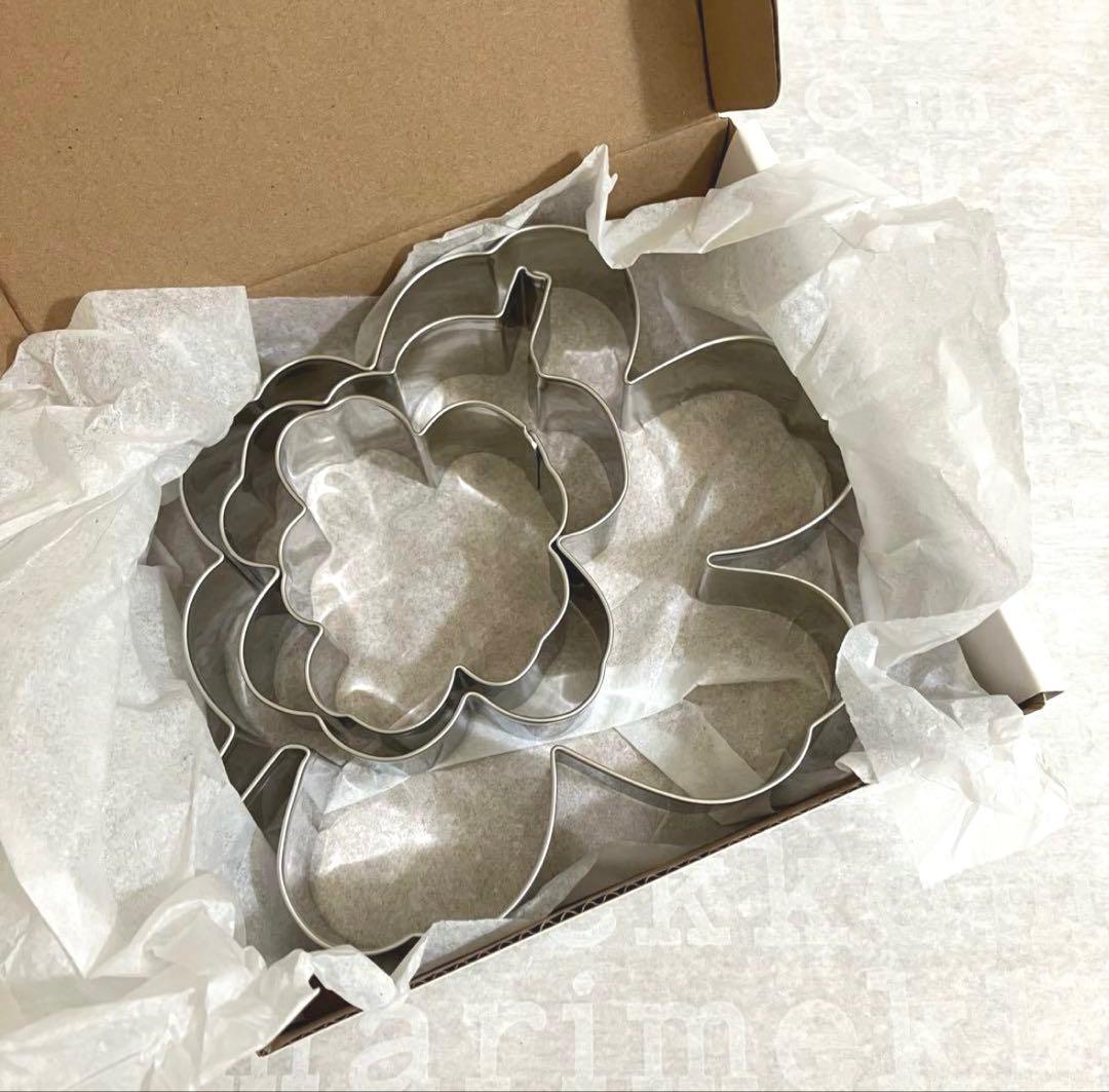 限定　マリメッコ ウニッコ 60th クッキーカッター クッキー型