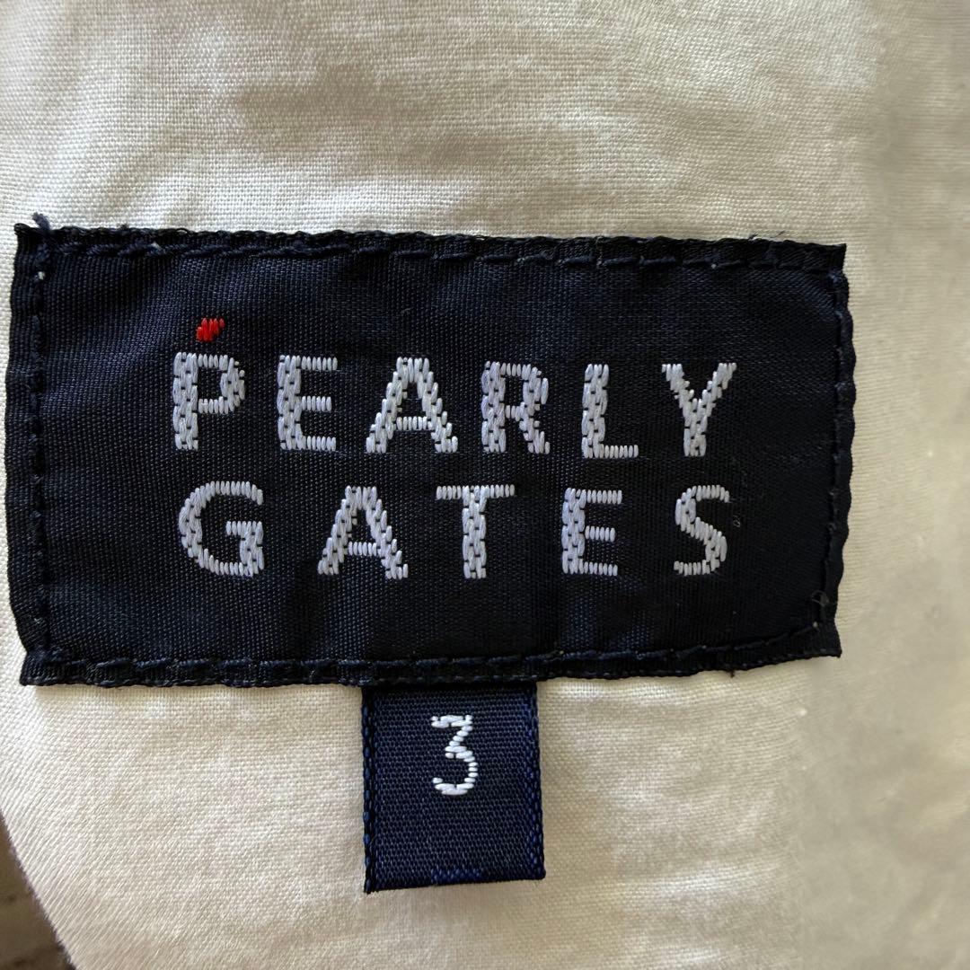 パーリーゲイツ　ジョガーパンツ　S〜M相当　グレー　コットン素材　パンツ　3