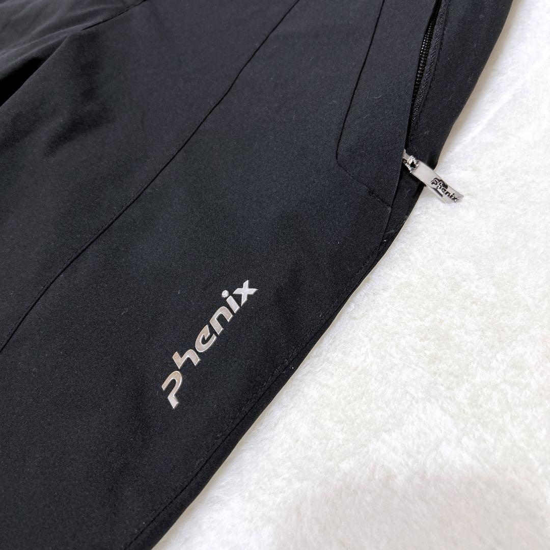 【極美品】PHENIX スキーウェア Lサイズ ホワイト/グレー　ブラック