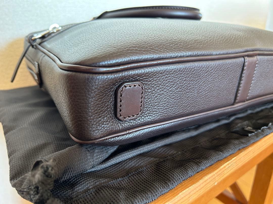 ダンヒル ビジネスバッグ LEATHER SINGLE DOCUMENT