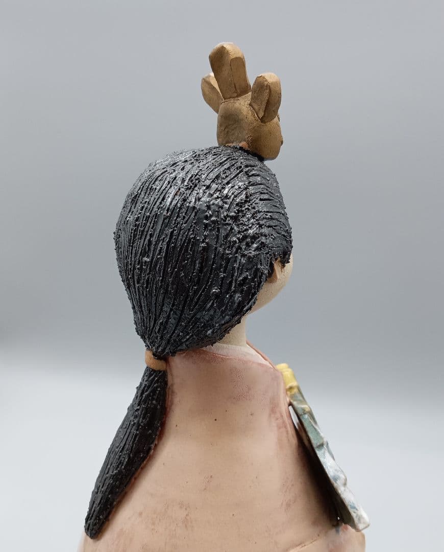 雛人形 ひなまつり お雛様 ポタリーメルヘン 大きめ 作家もの