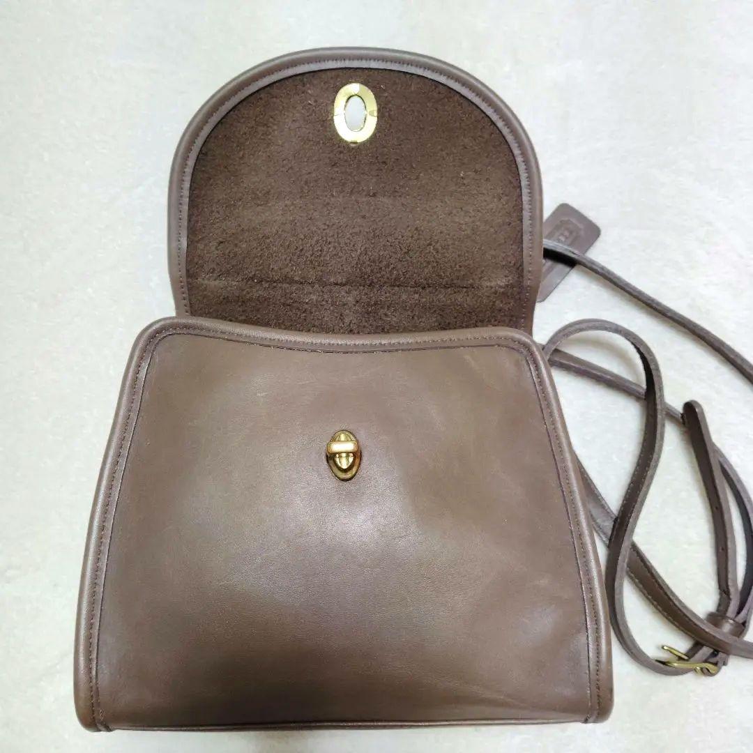 オールドコーチ　ショルダーバッグ　2way　ターンロック　USA製　希少カラー