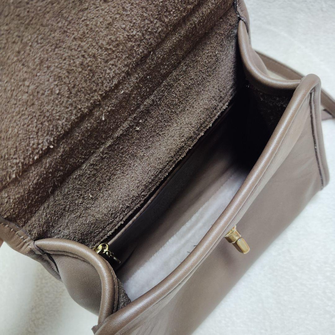 オールドコーチ　ショルダーバッグ　2way　ターンロック　USA製　希少カラー