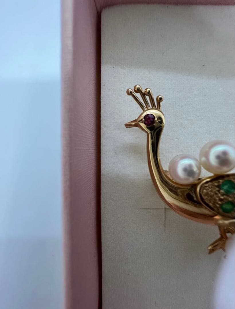 h*i様 K14 ブロー パール 真珠 ルビー エメラルド サファイア 翡翠 1