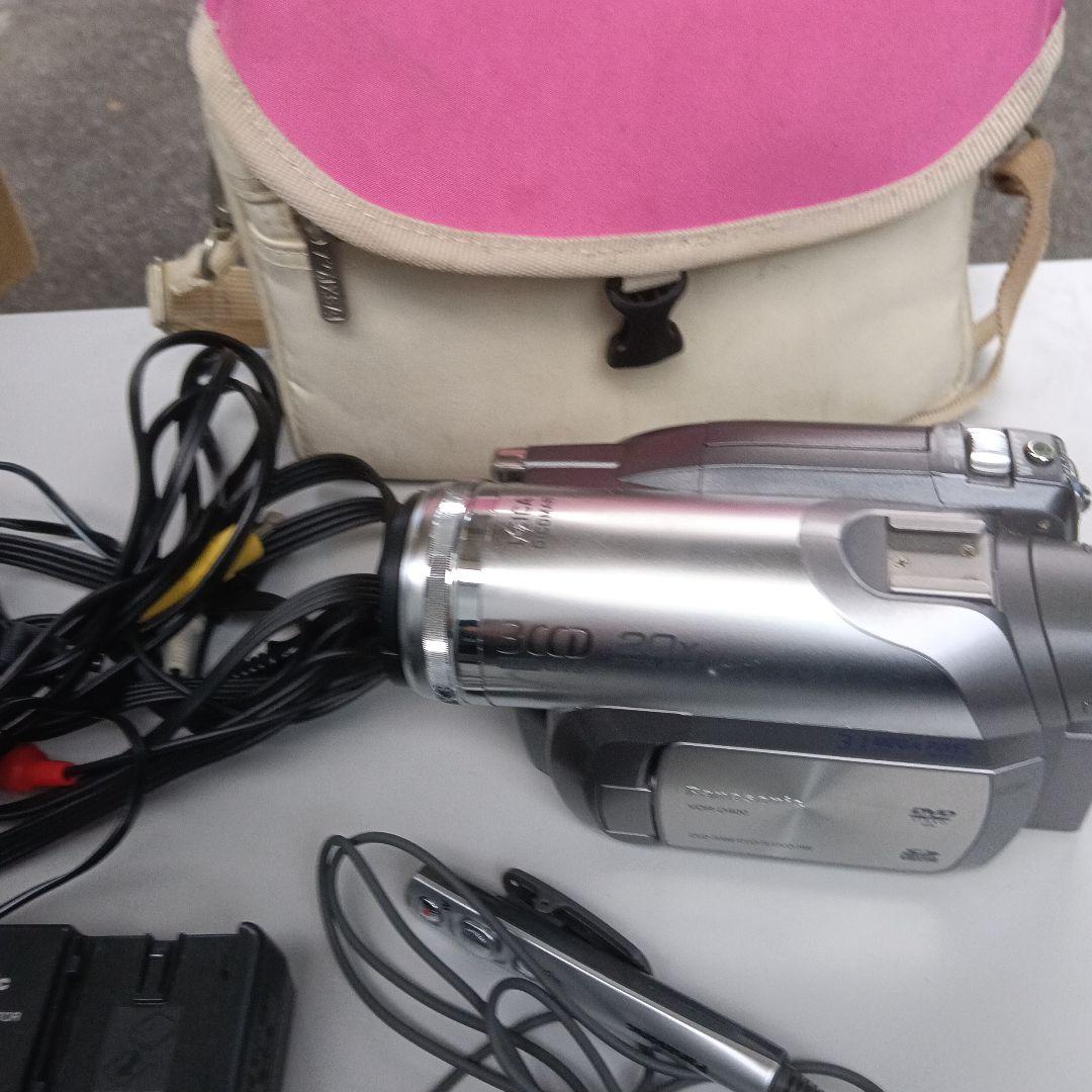 パナソニックPanasonicVDR-D400ビデオカメラ本体バッグ小物セット