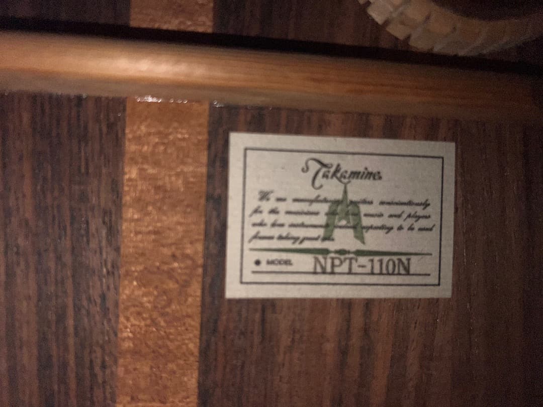 TAKAMINE NPT-110 エレガット