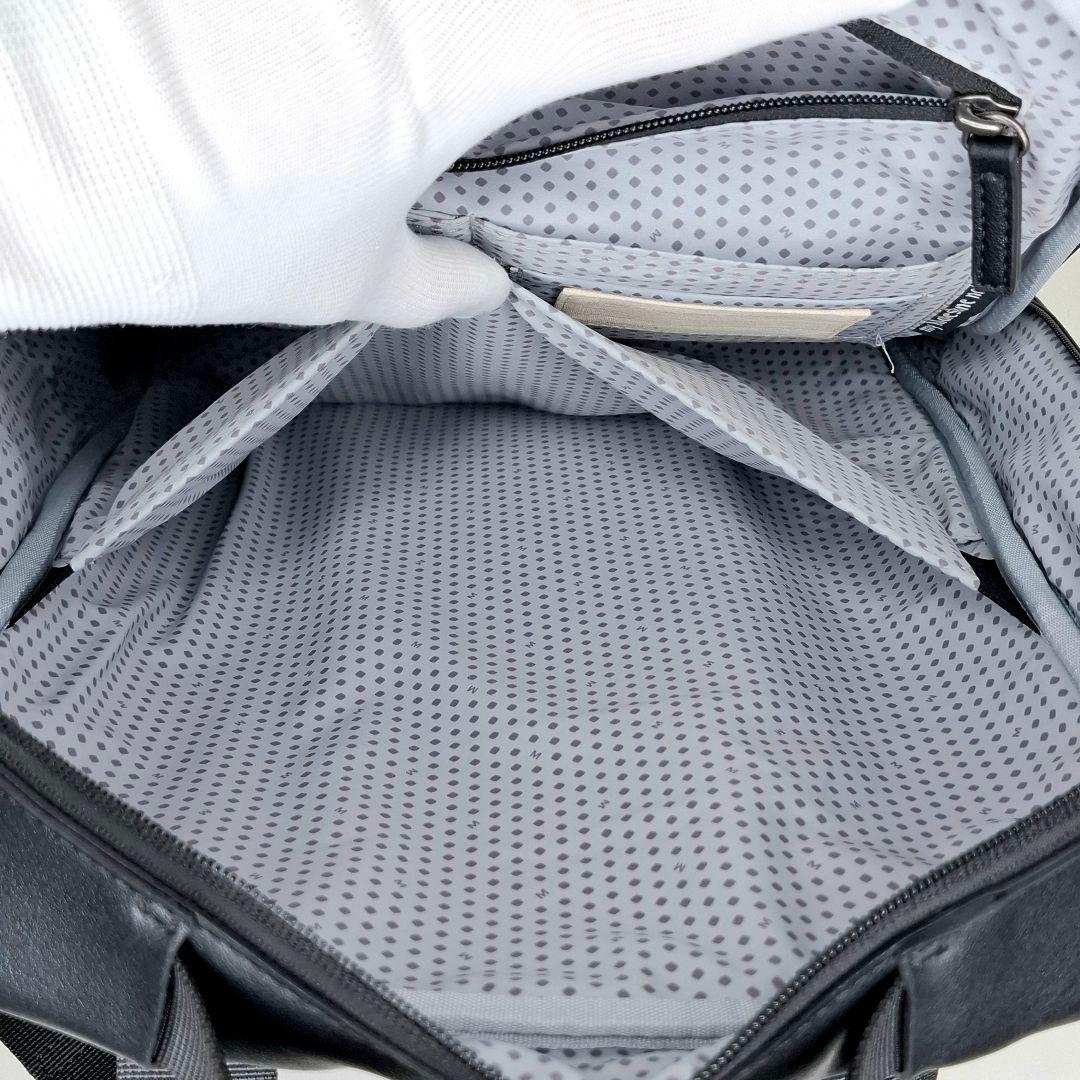 美品 モレスキン Moleskine 2WAY ビジネスバッグ リュック レザー