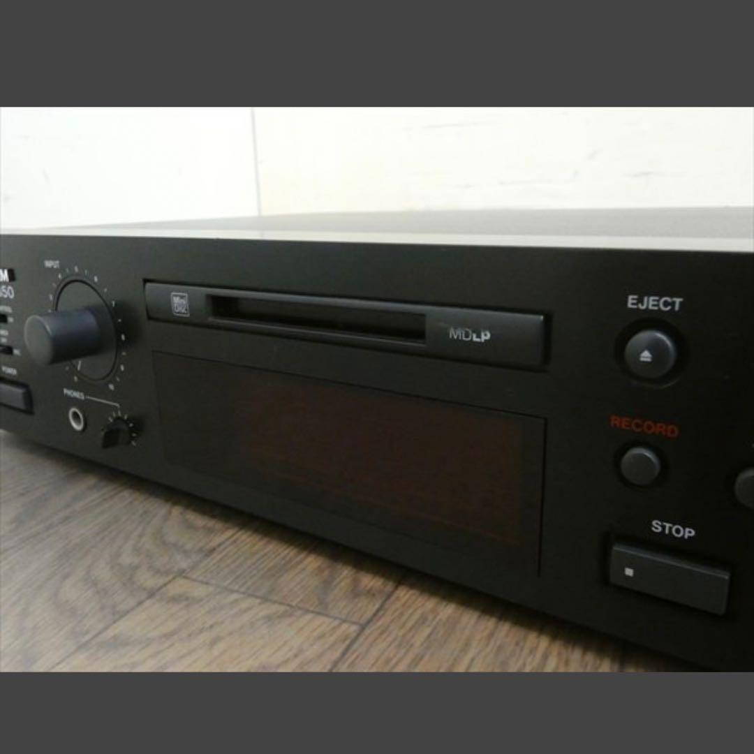 【美品】TASCAM MD-350 タスカム MDデッキ ④