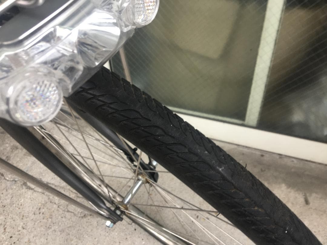 地域限定送料無料　パス　シティ　15,4AH　内装5段変速　グレー　電動自転車