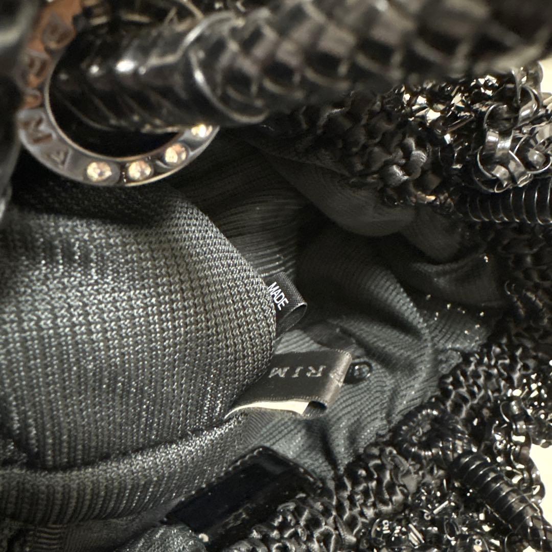 現行品 アンテプリマ グリッターワイヤーミニバック