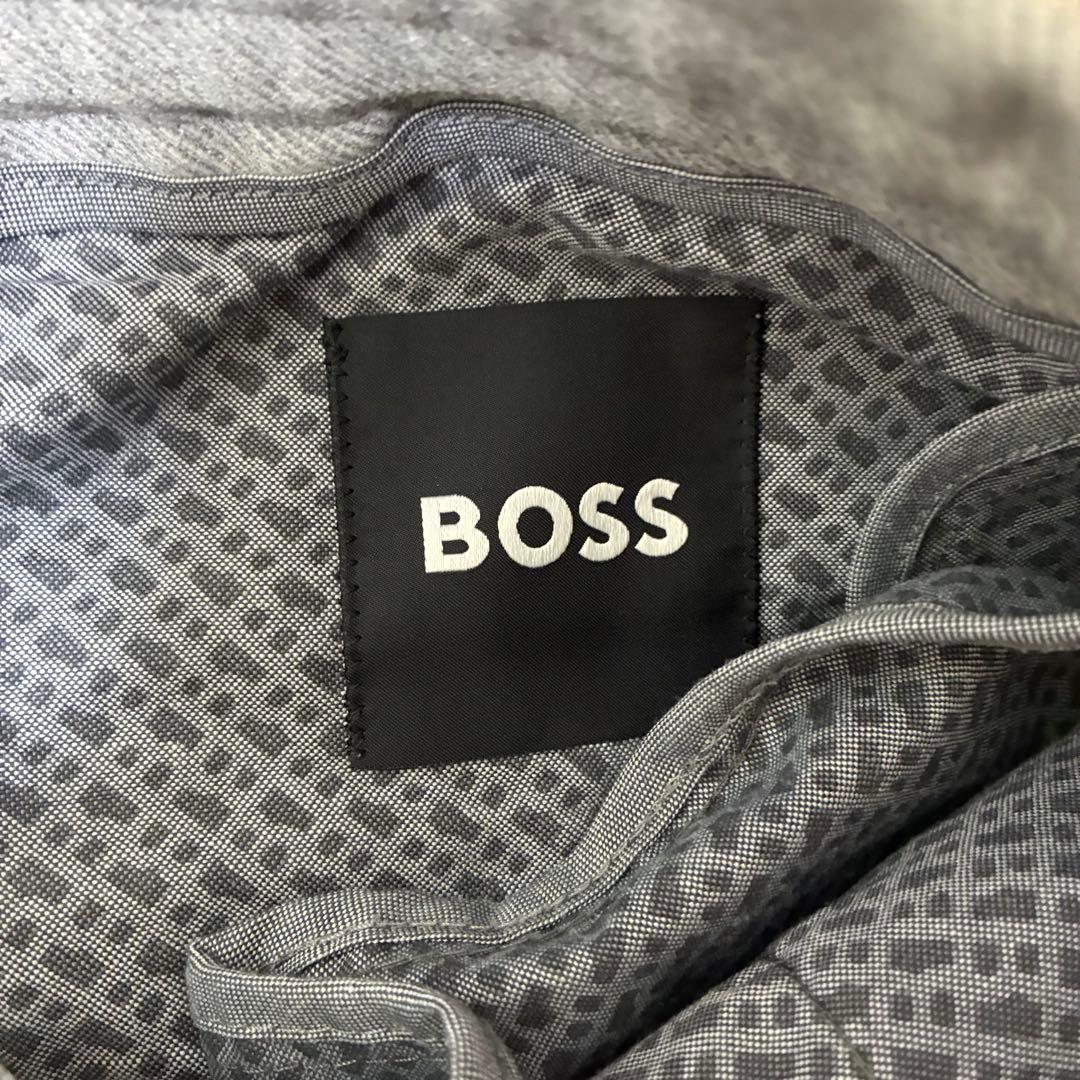 BOSS スリムフィット グレー ジャージジャケット パンツ セットアップ ボス