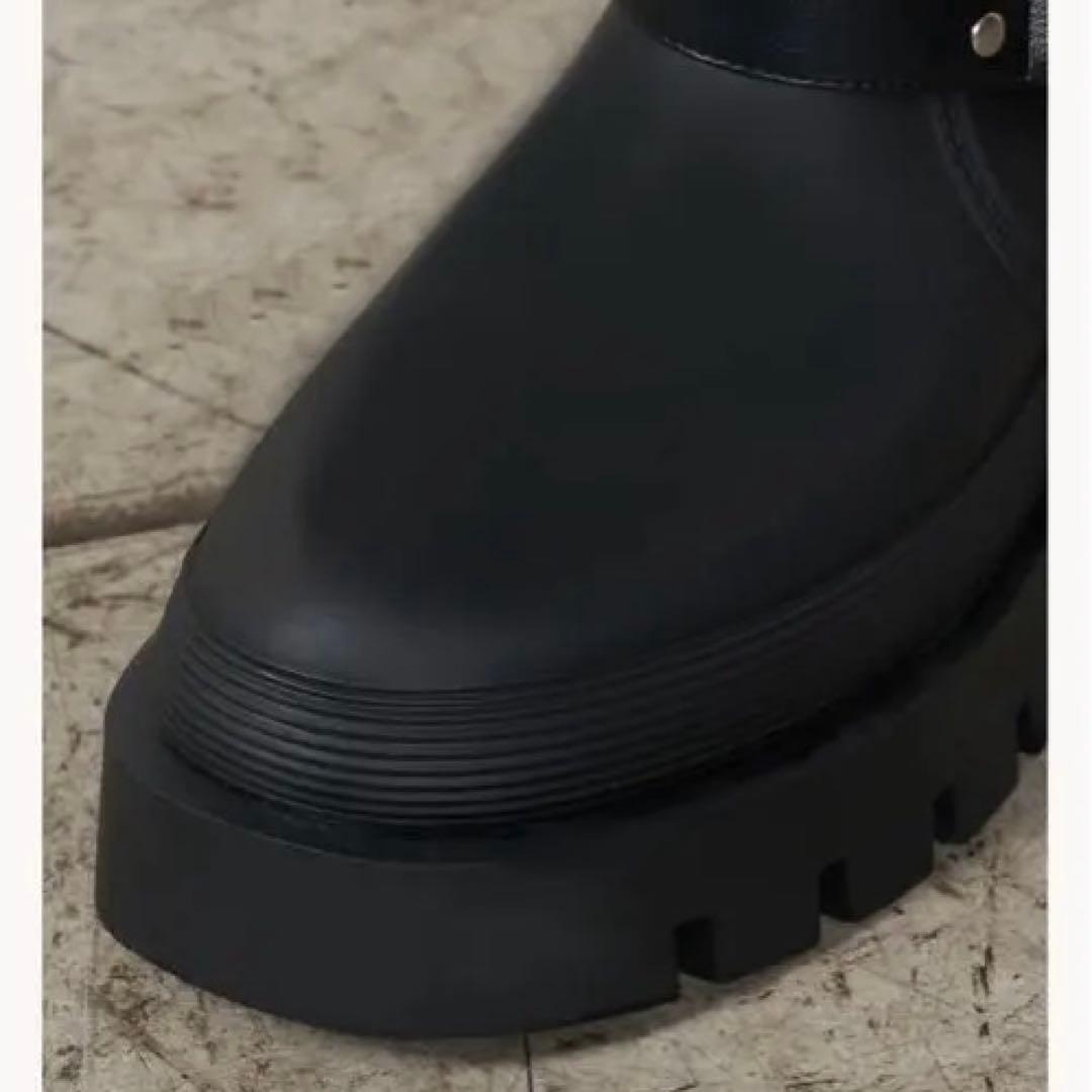 ダーリッチ　ブラック ハーネスラバーブーツ