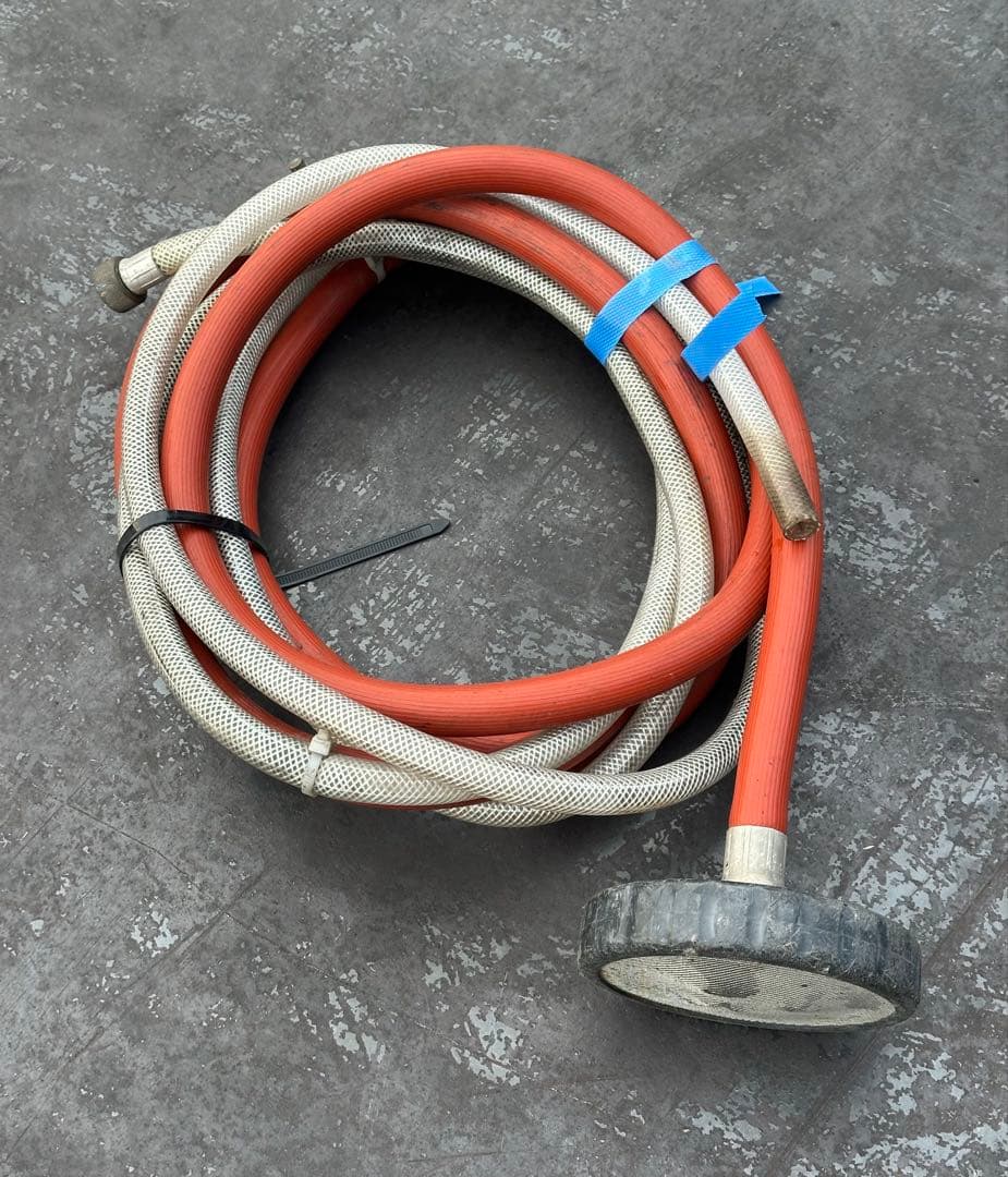 3. スーパー工業 エンジン式高圧洗浄機 SEC-1310 本体 & 給水ホース