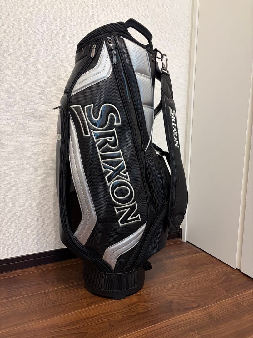 Srixon キャディバッグ ブラック/シルバー