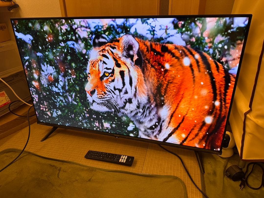 ハイセンス hisense 43型　スマートテレビ 43A6H 超極美品！