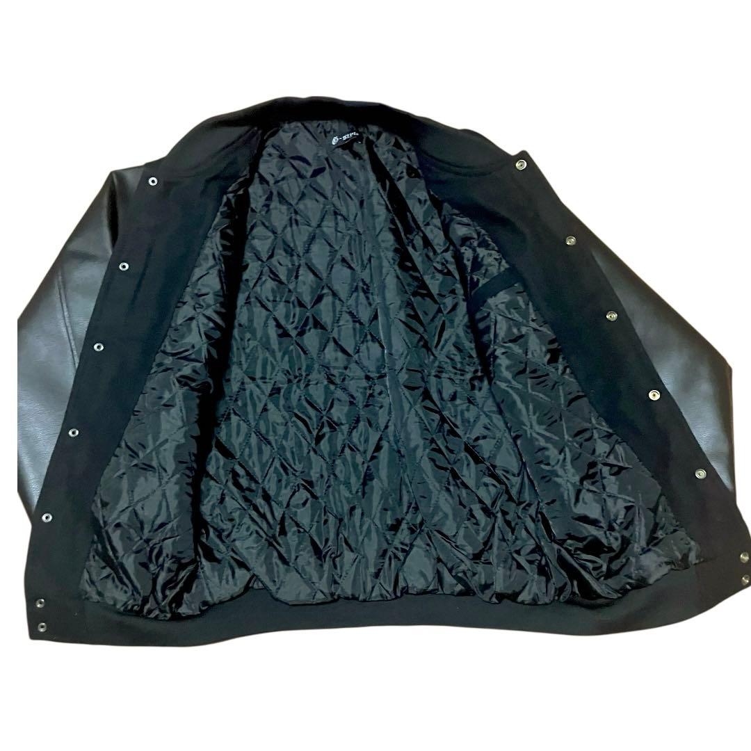 【美品】G-style スタジャン ロス　LA バック　デカロゴ 刺繍　チカーノ