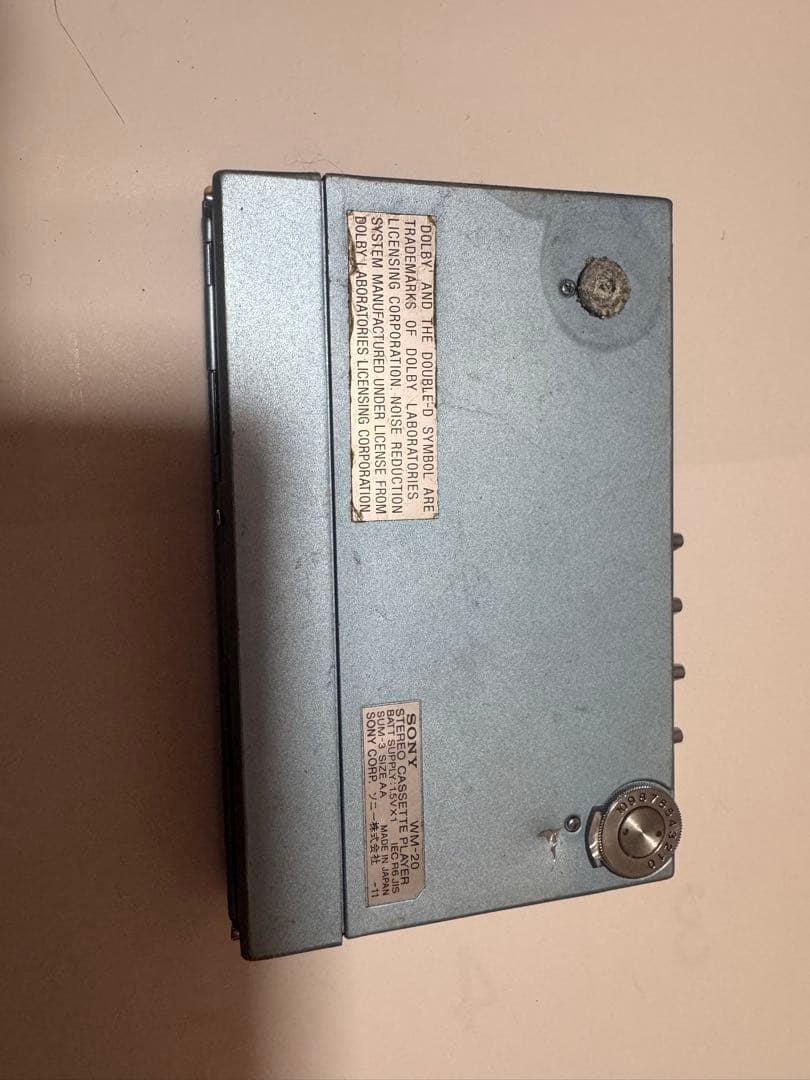SANYO JJ-R4 SONY WM-20 等カセットプレーヤー