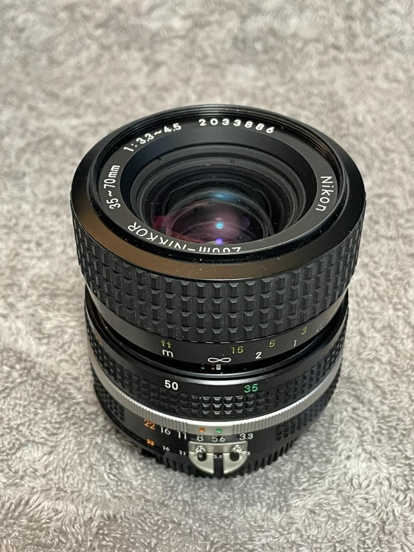 動作品 ニコン Nikon F3 HP 28,50,35-70mmレンズ