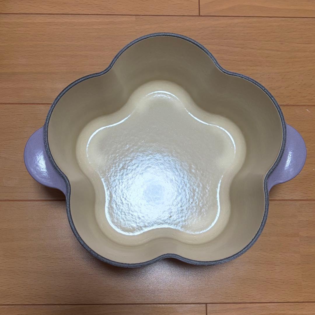 LE CREUSET ココットフルール　ライラックミスト