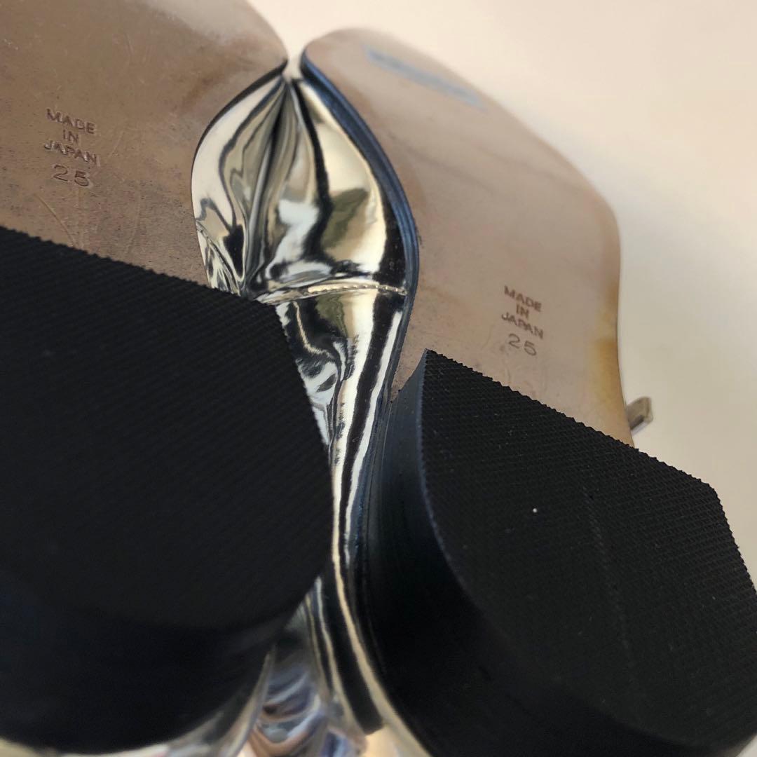 【OHGA】シルバーパンプス 25cm