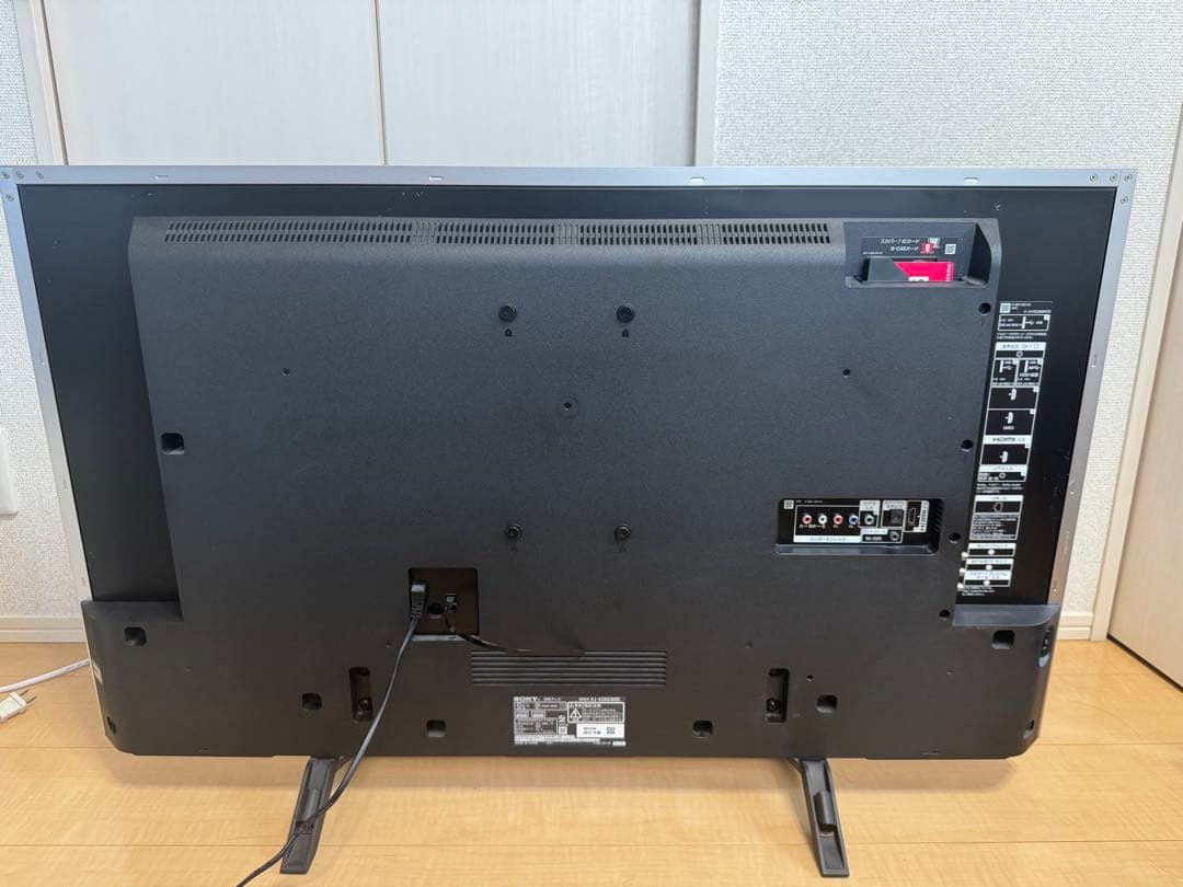 43インチ　4Kテレビ　SONY BRAVIA　KJ-43X8300D