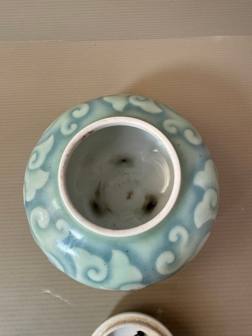 2791 希少　香蘭社　青磁　香炉
