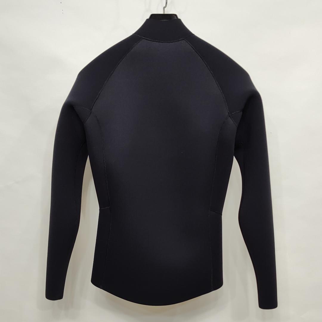 新品☆ジャージ2mmフロントジップ長袖タッパー　Mサイズ　ウェットスーツ