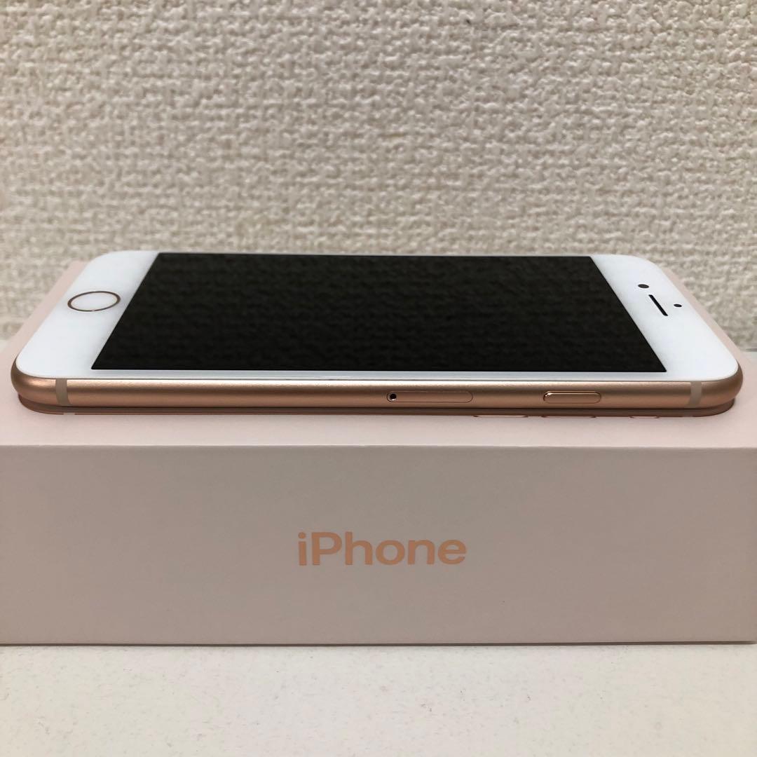 超美品 Apple iPhone 8 ゴールド 本体 SIMロック解除済み