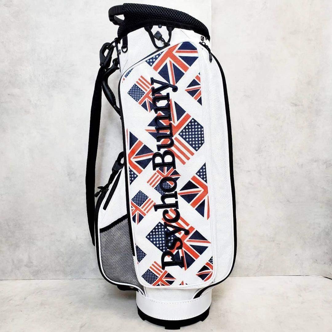 【極美品】サイコバニー ゴルフ キャディバッグ 9型 4分割 軽量モデル