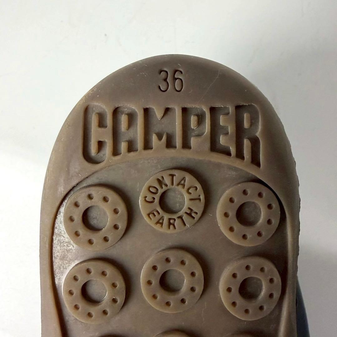 【未使用級】Camper PEU CAMI ペウカミ　シボレザー　NV 23cm