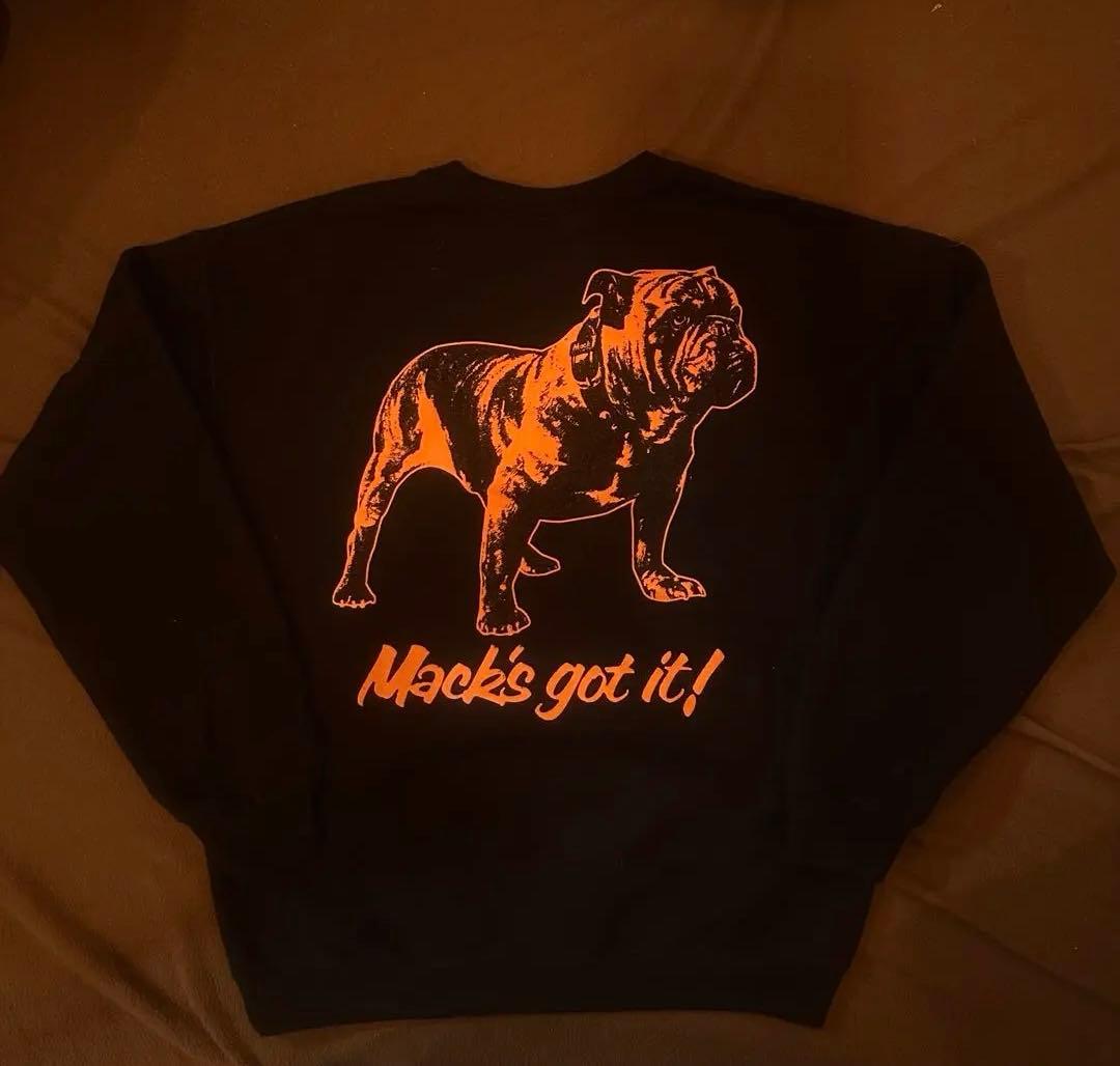 Mack trucks スウェット M 黒 ブルドッグ　マックトラック