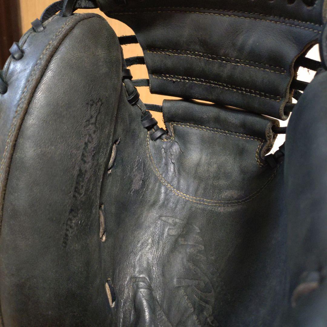 ミズノプロ　一般軟式用キャッチャーミット　レース交換