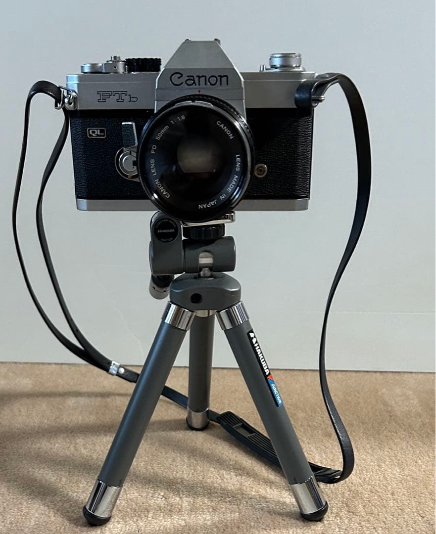 昭和レトロ Canonカメラ・ストロボ・三脚