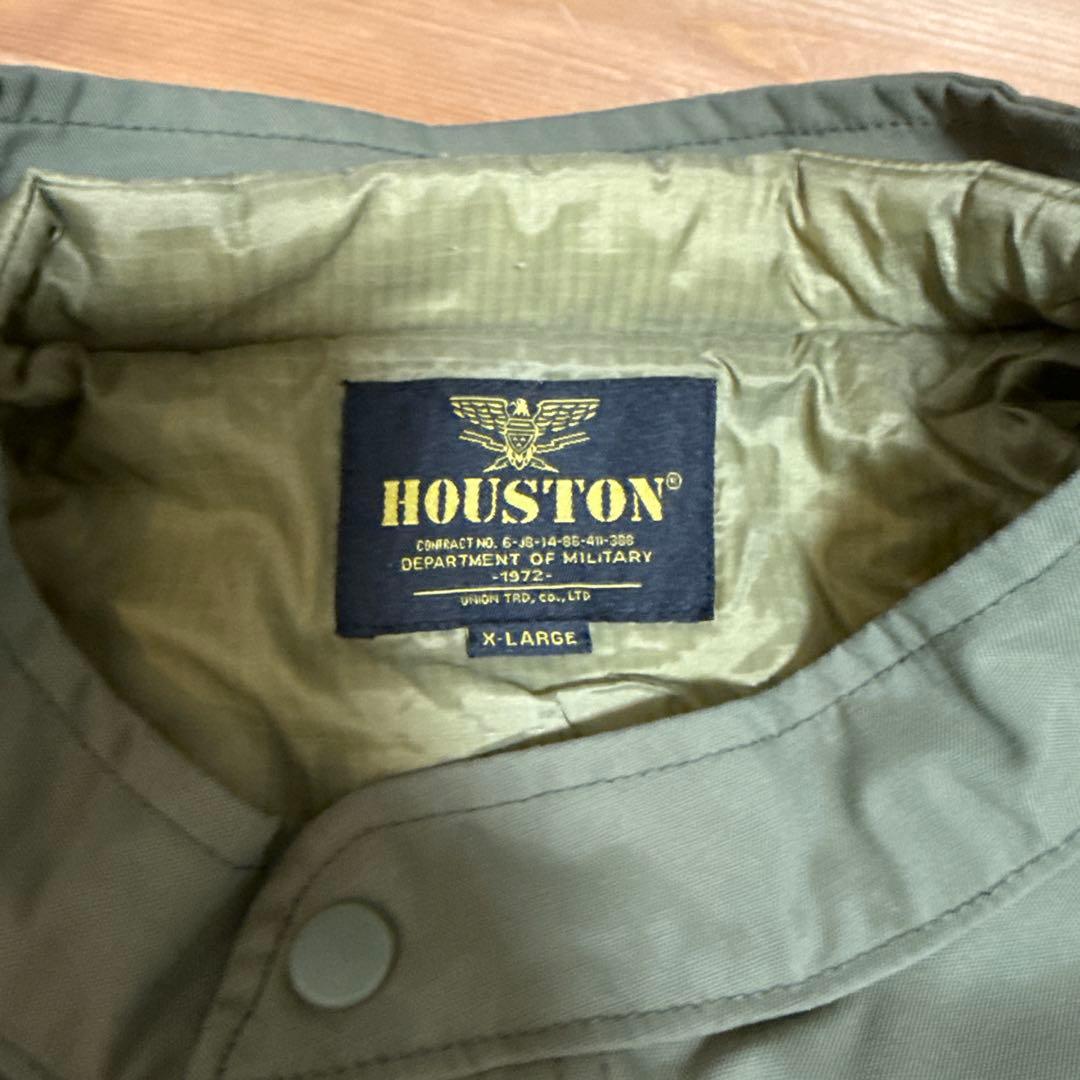 HOUSTON オリーブグリーン モッズコート XL