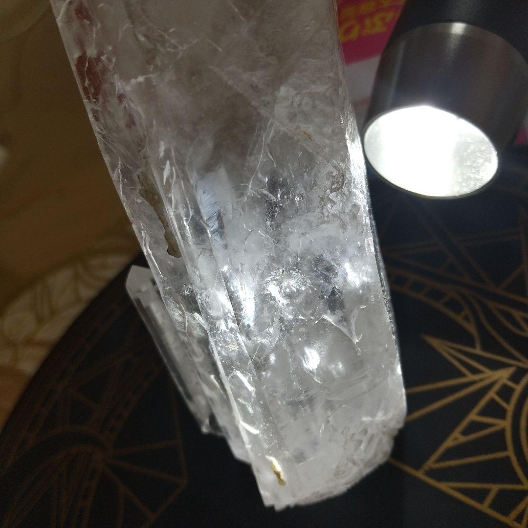 モンゴル産 レーザークォーツ エンジェルラダー クォーツインクォーツ