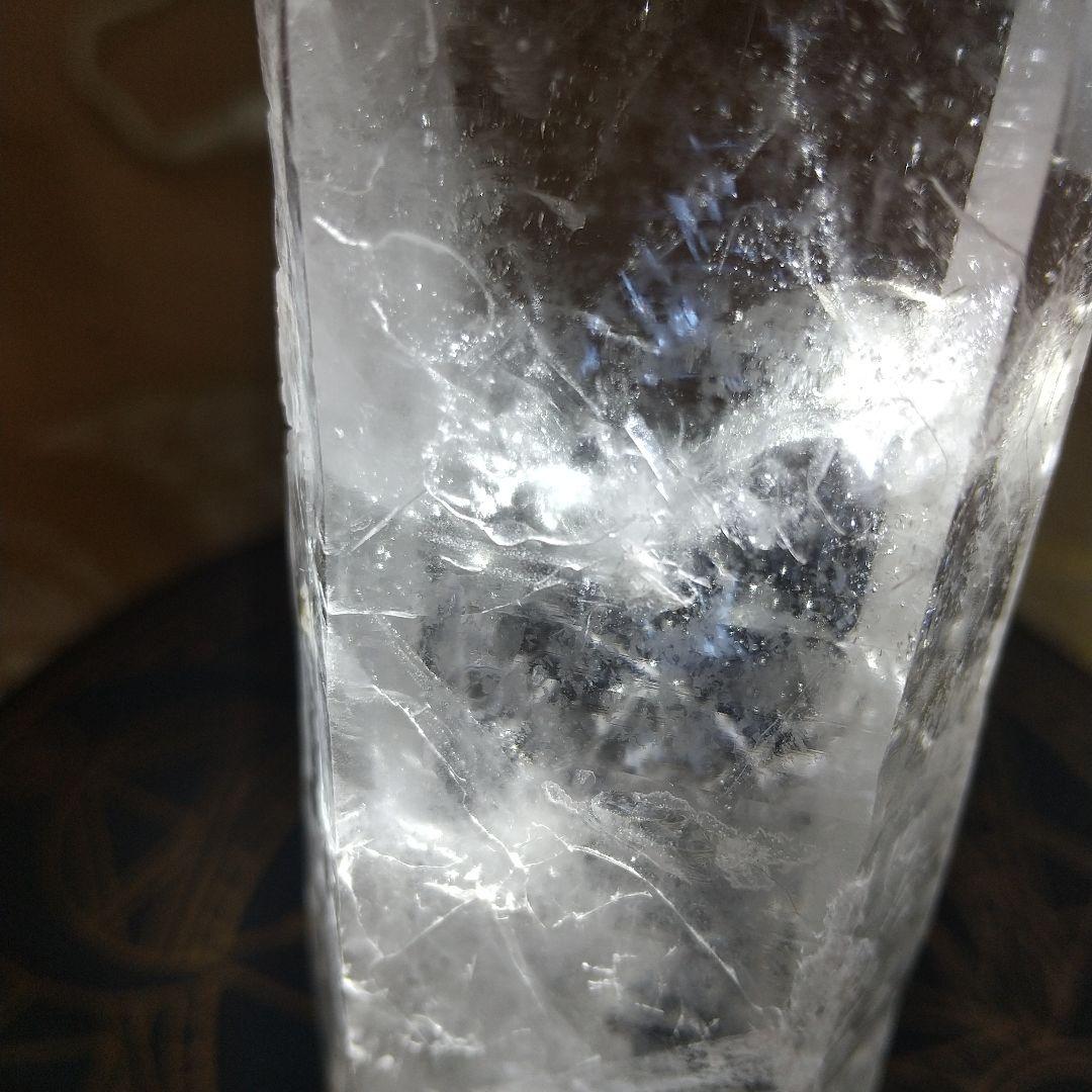 モンゴル産 レーザークォーツ エンジェルラダー クォーツインクォーツ