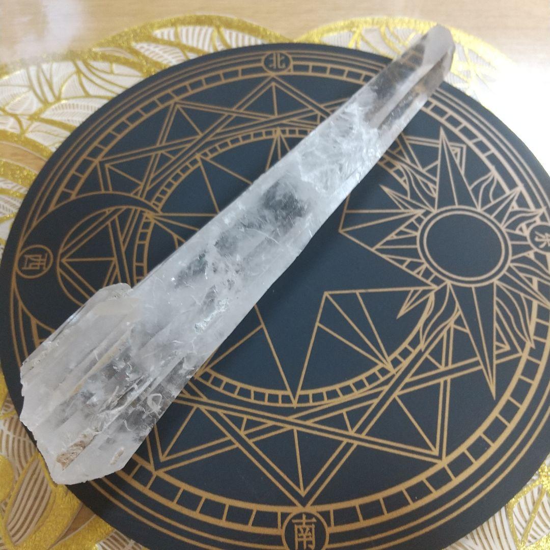 モンゴル産 レーザークォーツ エンジェルラダー クォーツインクォーツ