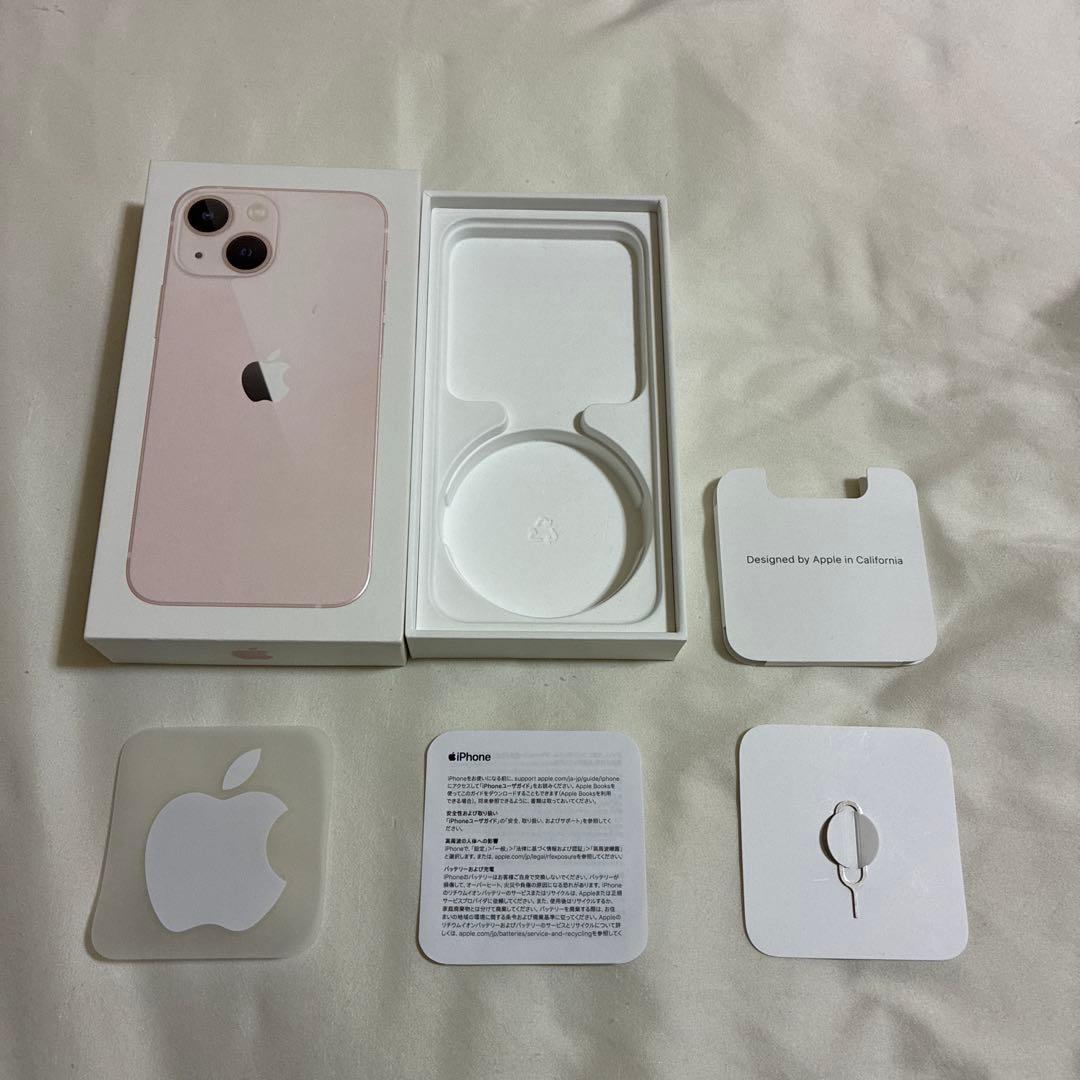 iPhone 13 mini 128GB 本体　ピンク