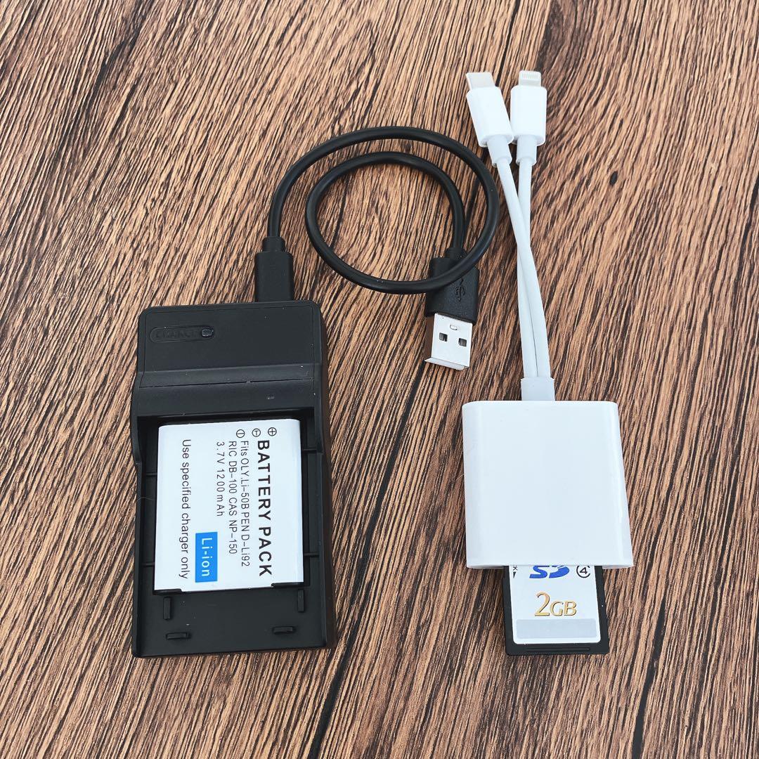 PENTAX Optio RZ10 ピュアホワイト　コンパクトデジタルカメラ