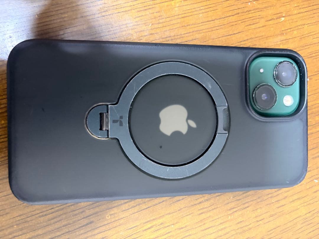 [美品]箱付きApple iPhone 13 ミッドナイトグリーン 本体