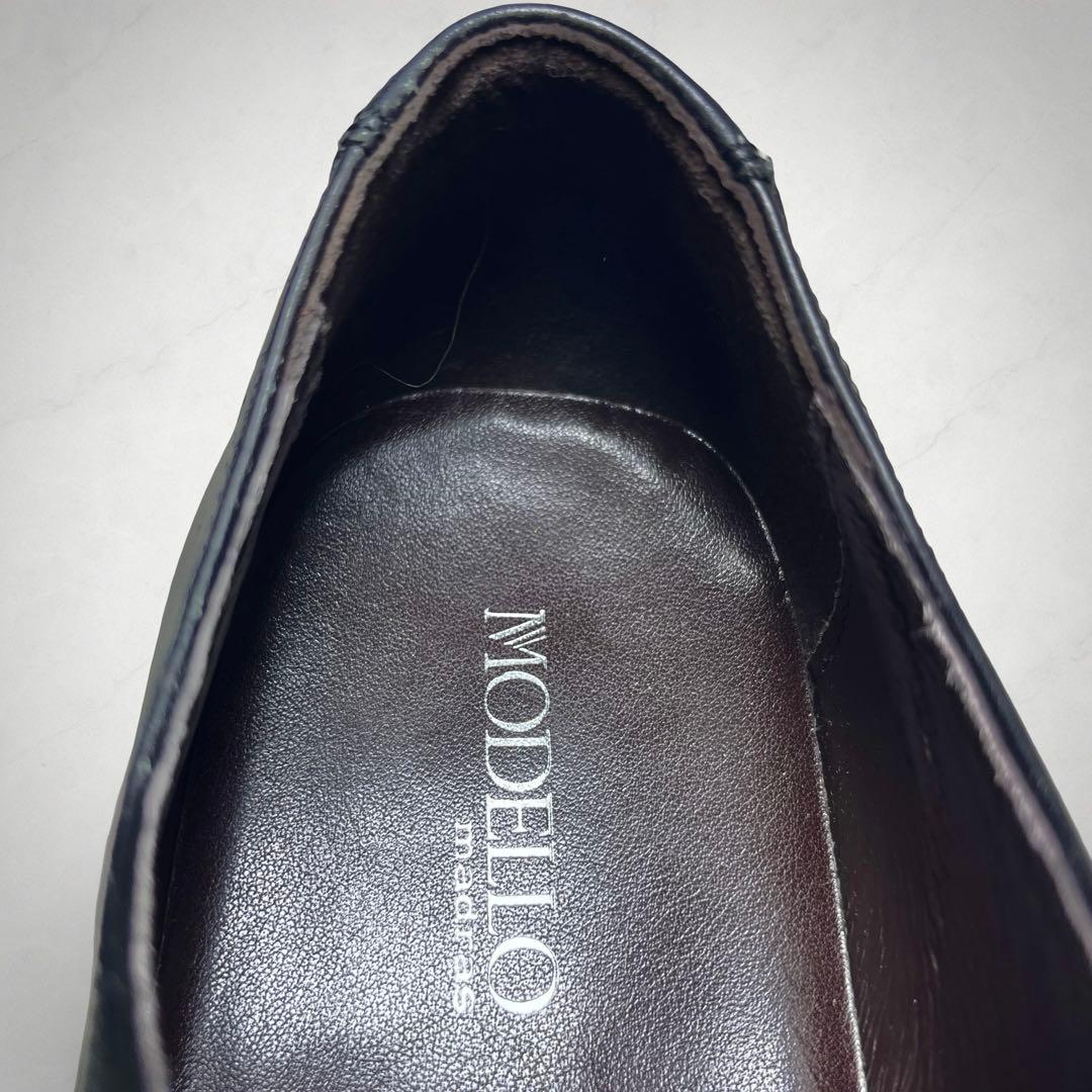 極美品✨マドラスモデロ ビジネスシューズ ストレートチップ 黒