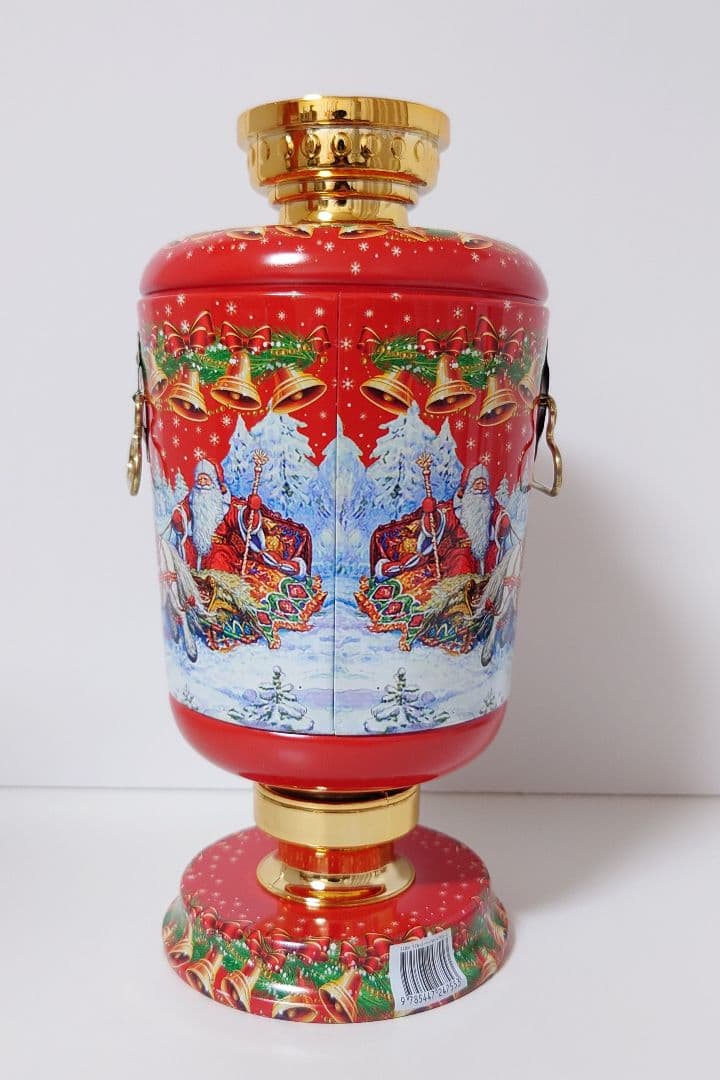 【１点限り】【可愛いロシア雑貨】サモワール型小物入れ　紅茶缶