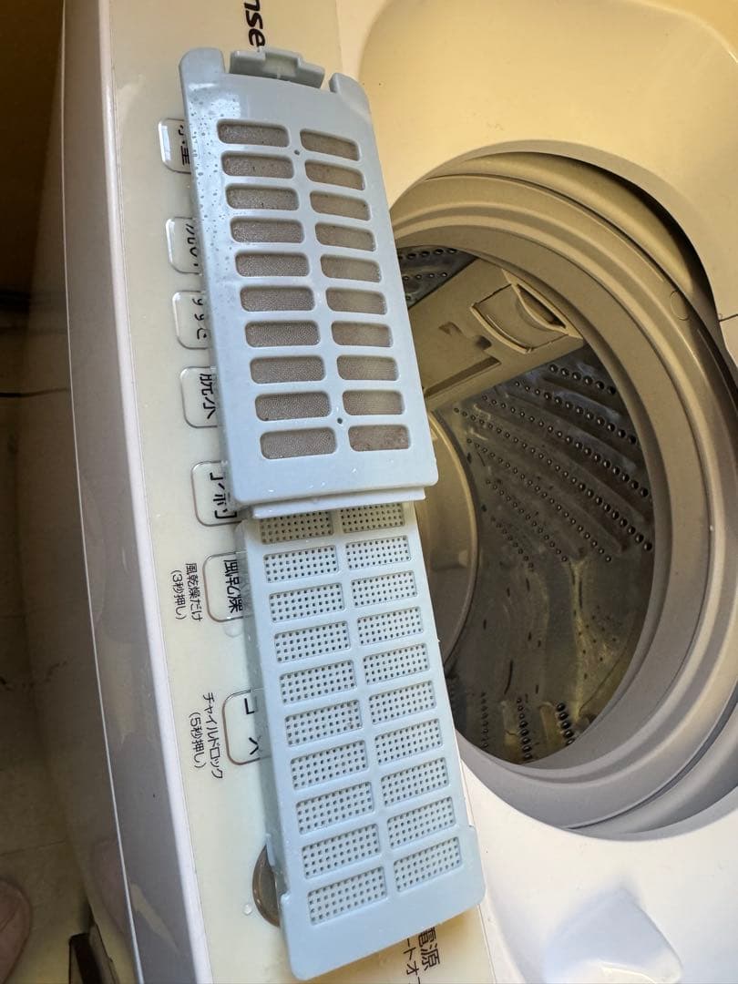 Hisense 5.5kg 全自動洗濯機 HW-55E2W